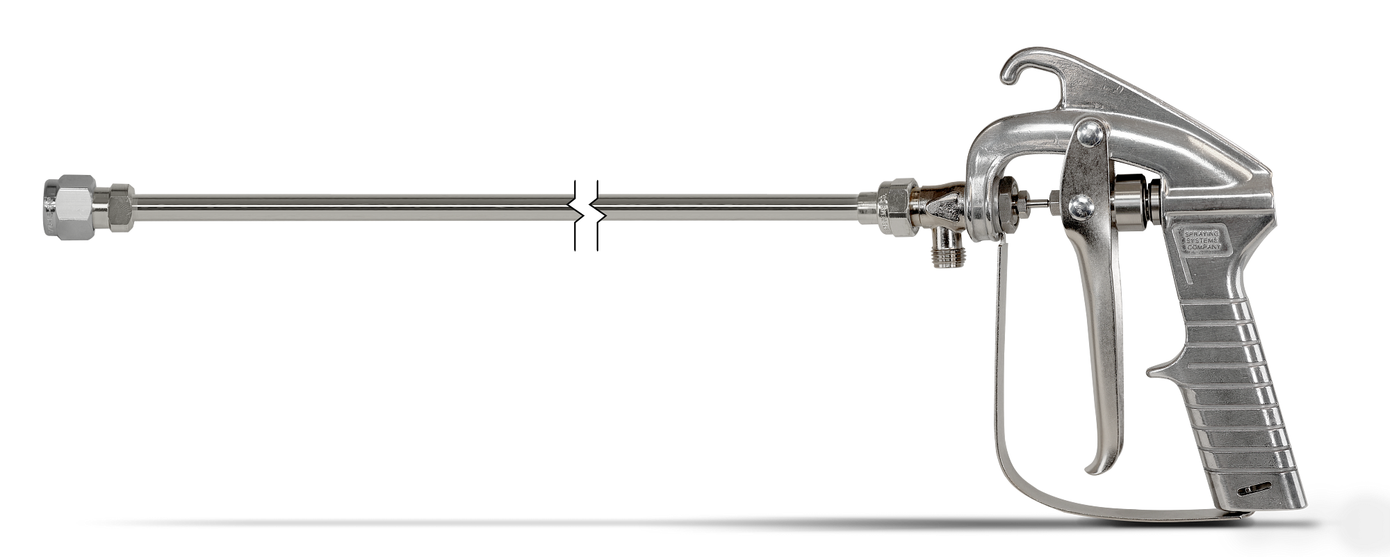 GunJet® Spray Gun, with extension, AA23L-45885-7676-18-SS